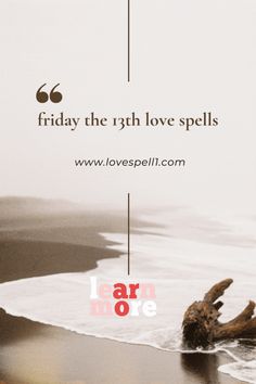Friday the 13th love spells